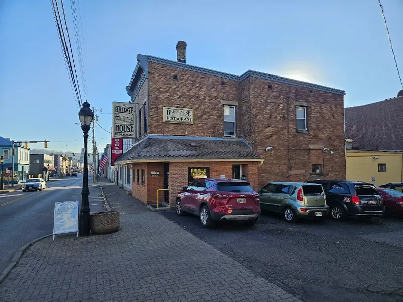 Bridge House Restaurant, a two-story brick building on Wyoming Avenue in Lockland